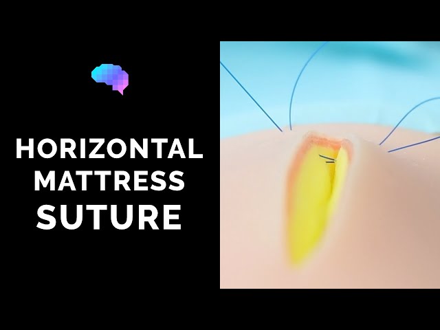 Horizontal Mattress Suture - OSCE Guide | UKMLA | CPSA