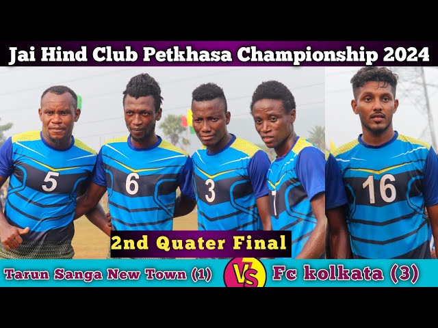 2nd Quarter Final 💥 Bad Black Star 🆚 Fc Kolkata// Petkhasa Football match 2024