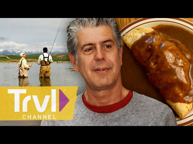 Pasties & Fly Fishing in Montana | Anthony Bourdain: No Reservations | Travel Channel