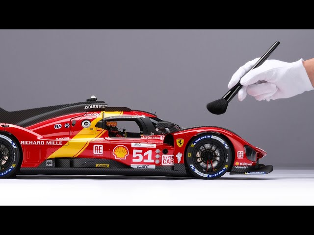 Handling Your Model: Ferrari 499P at 1:8 Scale