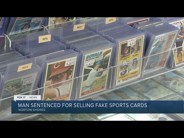 Fake Sports Card Seller Jailed