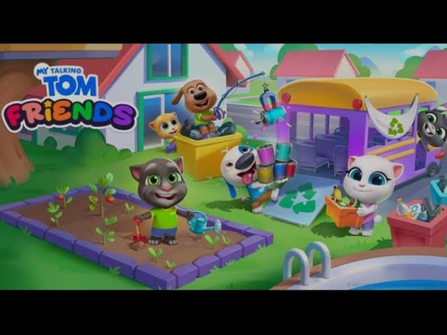 Tom friends are farming wow//My talking tom friends #youtubevideo#farming#subscribe #tomfriendsgame