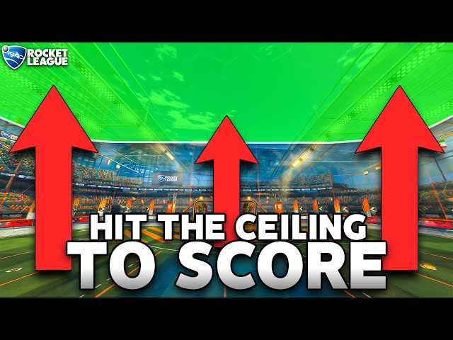 Rocket League, but the ENTIRE CEILING IS THE GOAL