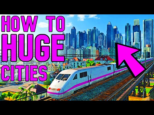 Ultimate CITY GROWTH Guide Transport Fever 2