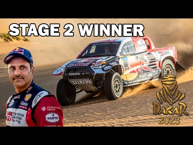 2023 Dakar Rally | Nasser Al-Attiyah Winner Stage 2