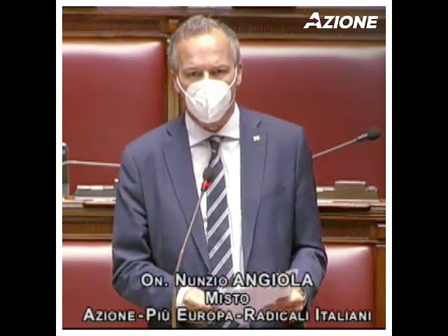 Dichiarazione di voto sul Dl Green Pass - Nunzio Angiola