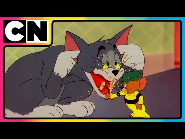 Tom & Jerry 😺🐭| Airborne Chaos with Nibbles & Jerry! 🚀| #compilation | #catandmouse | @cnindia