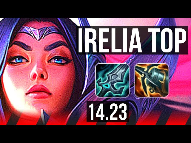 IRELIA vs SHEN (TOP) | KR Master | 14.23