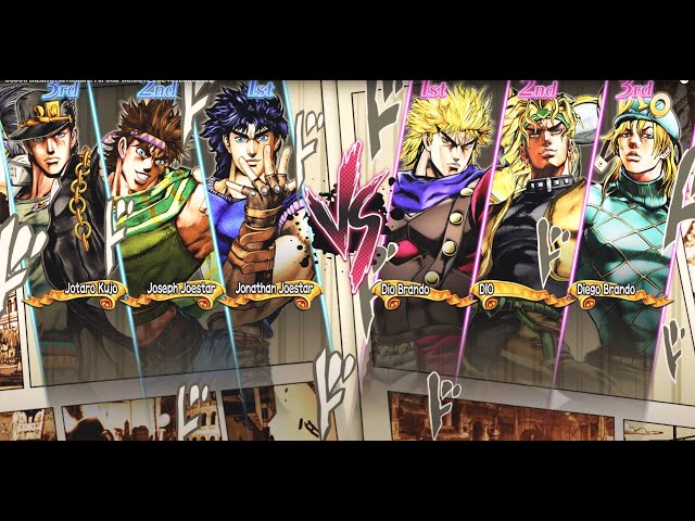 "Epic Battle: JoJos vs Dios - JoJo's Bizarre Adventure: All-Star Battle R PS5"