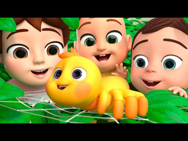 Itsy Bitsy Spider Song |  Nursery Rhymes & Kids Songs | Baby Cartoon |