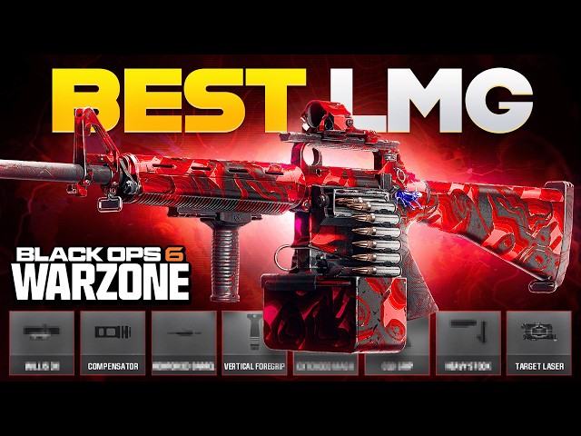 *NEW* XMG is the BEST LMG META in WARZONE 4! (Best Warzone Loadout for BO6 Season 1)