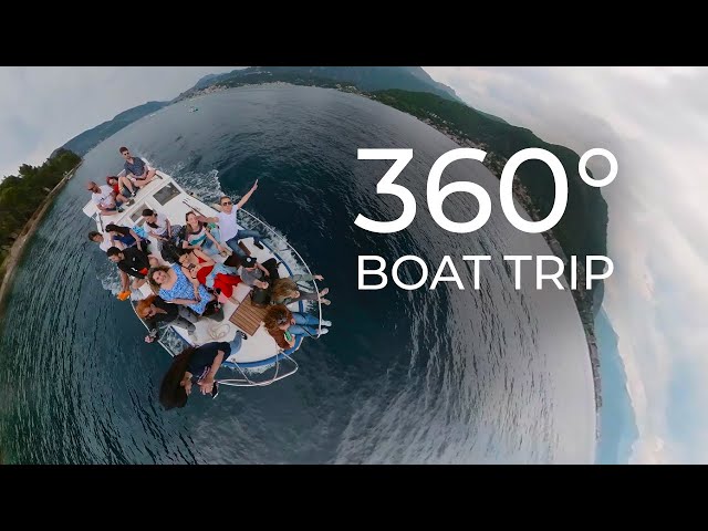 VR 360 Boat Trip in the Adriatic