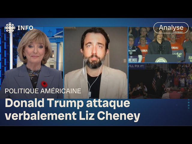 Propos violents envers Liz Cheney : la rhétorique de Donald Trump va-t-elle trop loin? | 24•60