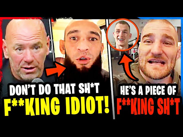 Dana White SENDS WARNING to UFC PARTNERS! Khamzat FIGHTING at UFC 300, Sean Strickland, Ian Garry