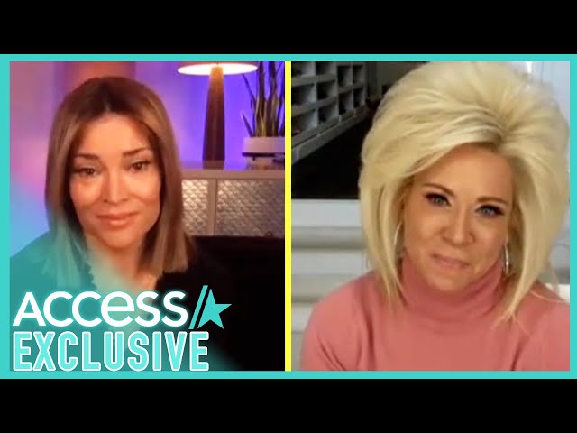 Theresa Caputo Connects Access Hollywood's Kit Hoover To Mother-In-Law