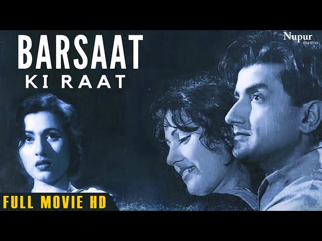 Barsaat Ki Raat 1960 | Old Hindi Classic Full Movie | Bharat Bhushan, Madhubala, Shyama, Mumtaz