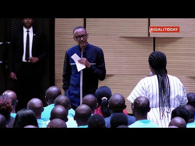 "Twararangaye" - Umuyobozi wa Kicukiro agerageza kwisobanura imbere ya Perezida Kagame