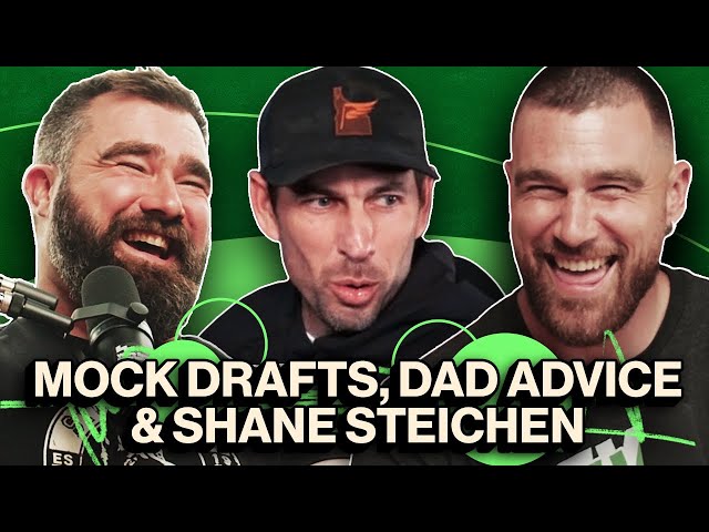 First Ever Mock Draft, Jason’s Dad Advice & Play Calling w/Shane Steichen | EP 34