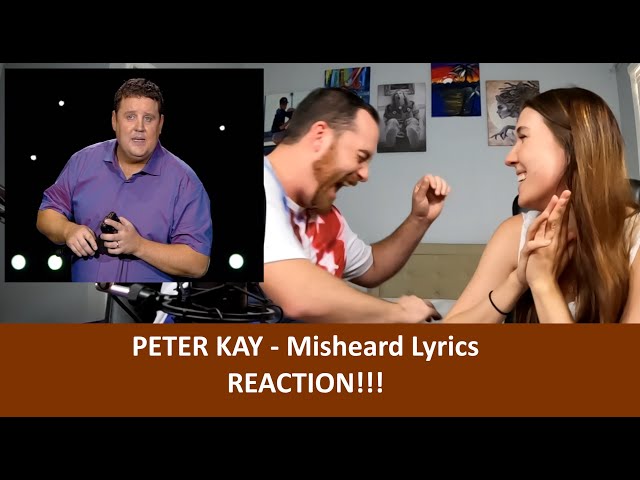 Americans React to Peter Kay - Misheard Lyrics REACTION