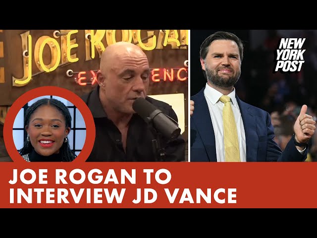 Joe Rogan to interview JD Vance after Kamala Harris refused to meet him in Austin studio