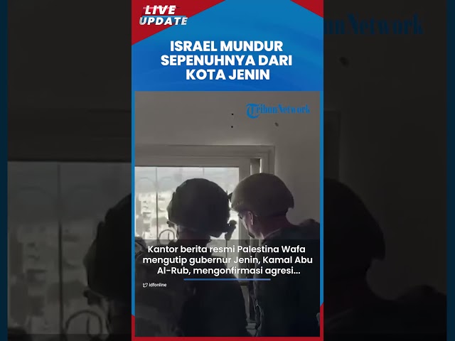 Setelah Menyerang Palestina dan Memakan 8 Korban, Israel Mundur Sepenuhnya dari Kota Jenin