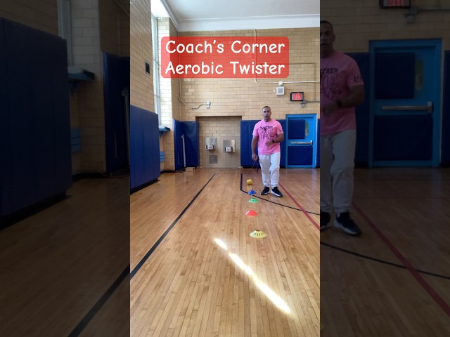 Aerobic Twister PE fitness activity #physed #physedgames #physicalactivity #peclass