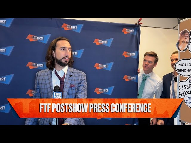 FTF Press Conference: Nick tells Wildes how to host and Brou celebrates Brock Purdy's Week 1 grade