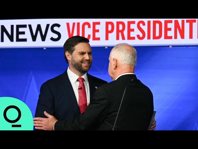 JD Vance and Tim Walz Vice Presidential Debate Highlights