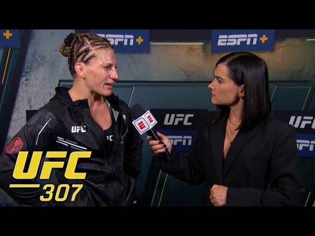 Kayla Harrison says she let her team down with her performance at UFC 307 | ESPN MMA