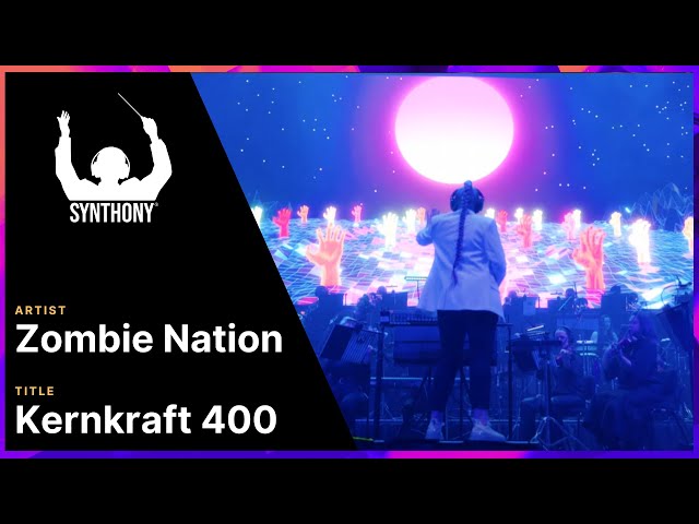 SYNTHONY - Zombie Nation 'Kernkraft 400' (Live in Melbourne 2024) | ProShot 4K