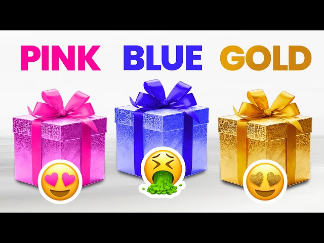 Choose Your Gift! 🎁 Pink, Blue or Gold 💗💙⭐️