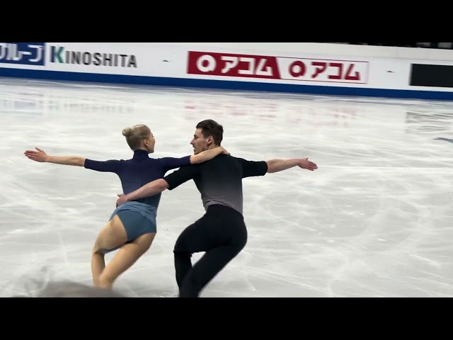 Juulia Turkkila and Matthias Versluis FD Worlds