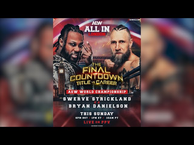 Swerve Strickland VS Bryan Danielson Title VS Career The Final Countdown Hype Edit