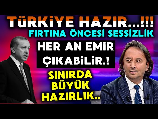 İbrahim Karagül; Türkiye Hazır.! Herşeye Hazır Olun.! Ordu Erdoğan'dan Anlık Emir Bekliyor.! ŞOK!