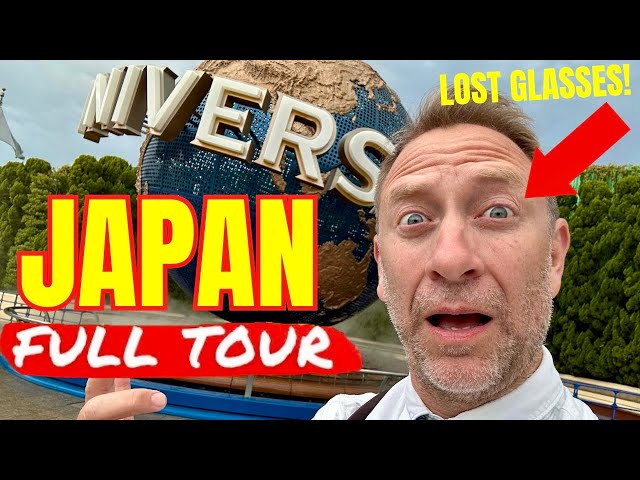 Universal Studios Japan FULL TOUR Super Nintendo Land Is AWESOME Plus My Glasses FLEW OFF This RIDE