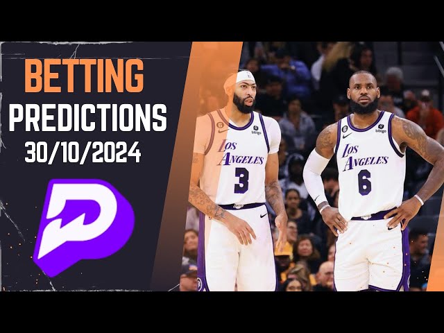 MY 3 BEST NBA BETS FOR 30/10/24 #nba