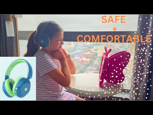 BEST Kids Wireless Headphones 2024 ! Bluetooth + Noise Cancelling !