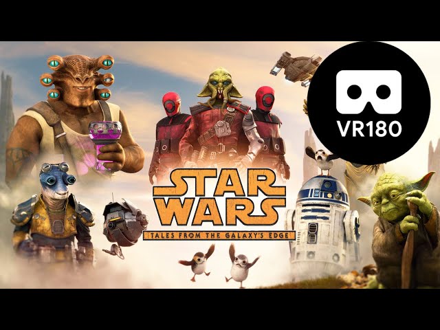 Star Wars : Tales from the Galaxy's Edge - QUEST 2 VR180 3D gameplay