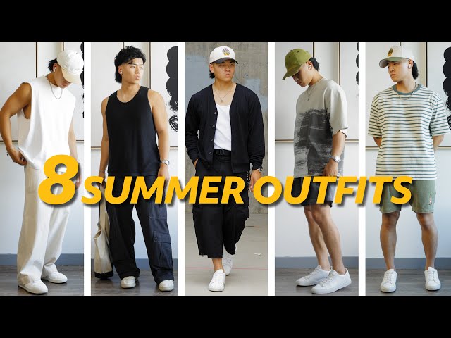 8 SUMMER OUTFIT IDEAS | Men's Summer Style Lookbook