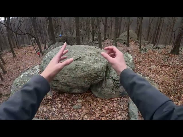 Boulder FIeld Parkour POV