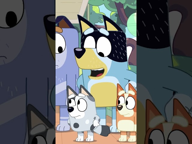 Those secret family tricks! | Bluey #bluey #ytshorts