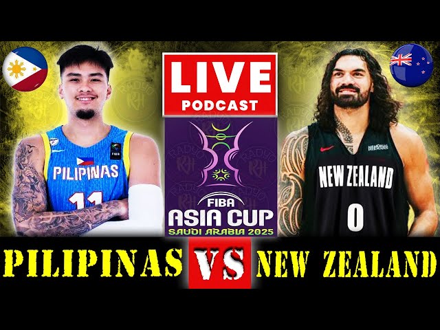 GILAS PILIPINAS LIVE GAME TODAY! GILAS PILIPINAS VS NEW ZEALAND 2024!