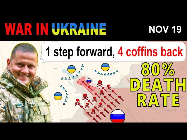 19 Nov: Russian Roulette. Only 4 Soldiers Crossed the Minefield. Called Success. | War in Ukraine