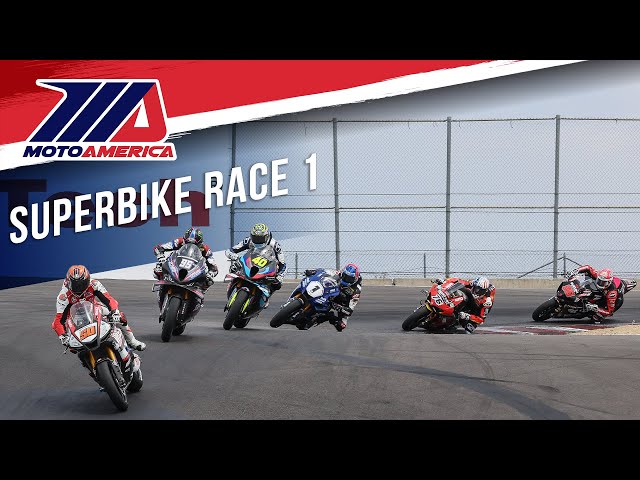 Steel Commander Superbike Race 1 at Laguna Seca 2024 - FULL RACE | MotoAmerica