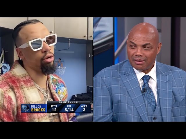 Chuck Reacts to Dillon Brooks Calling LeBron "Old" | Inside the NBA