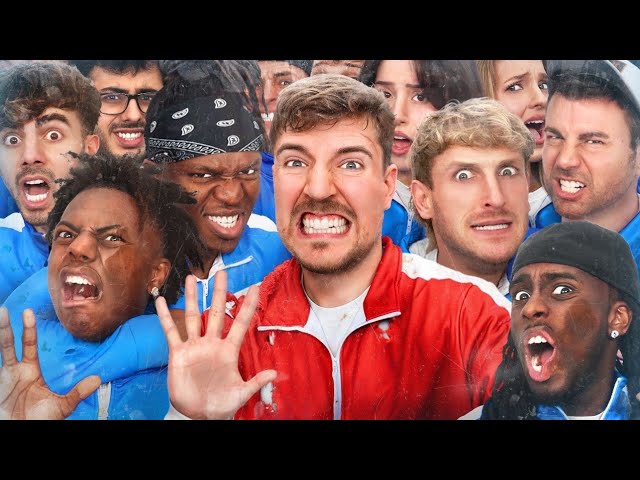 50 YouTubers Fight For $1,000,000!