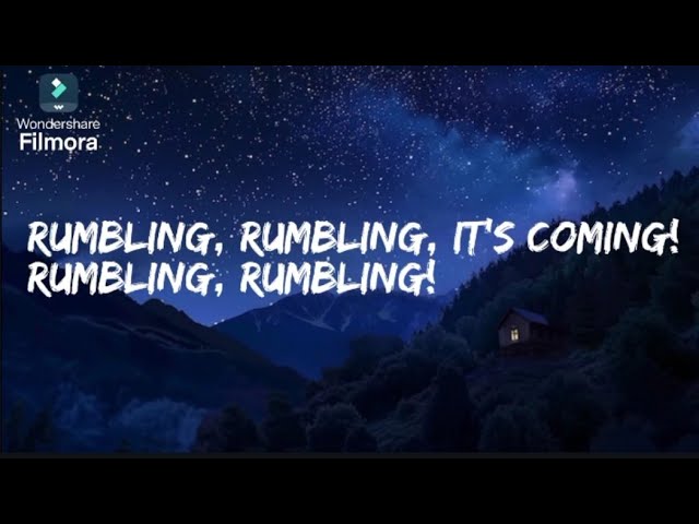 AOT- The Rumbling (lyrics)