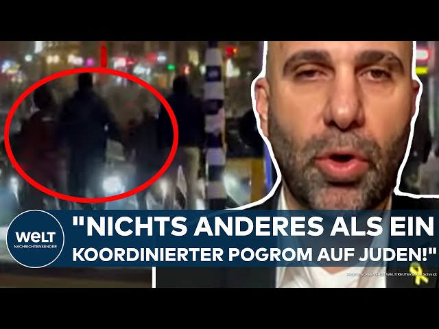 ESKALATION IN AMSTERDAM: "Nichts anderes als ein koordinierter Pogrom auf Juden!" - Ahmad Mansour