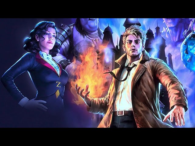 CONSTANTINE: THE HOUSE OF MISTERY (DC Showcase Animated Shorts) - Blu-ray Movie Menu presentation