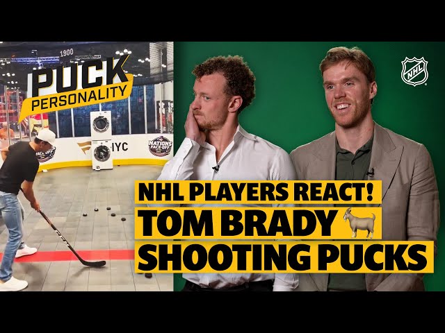 Rating Tom Brady's Hockey Shot | Puck Personality